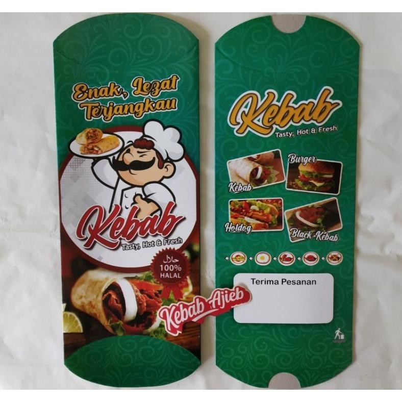

Diskon Akhir Bulan Dus / Kemasan Kebab Kecil (100pcs), Bahan Karton