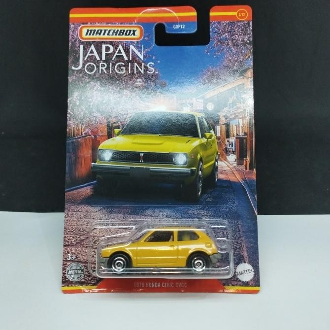 matchbox japan origins 1976 honda civic cvcc