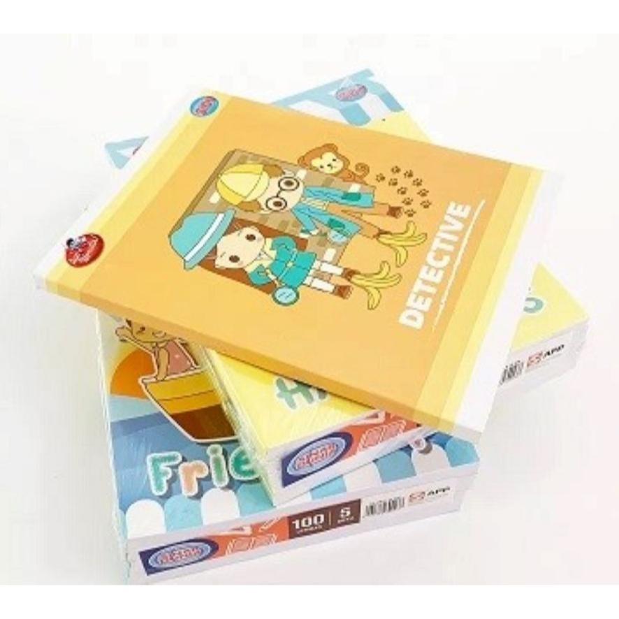 

Cuci_Gudang Buku Tulis Bergaris SiDU Isi 100 Lembar Kwarto Sinar Dunia isi 5buku