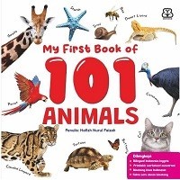 

Gramedia Lampung - MY FIRST BOOK - MY FIRST BOOK OF 101 ANIMALS (BOARDBOOK)