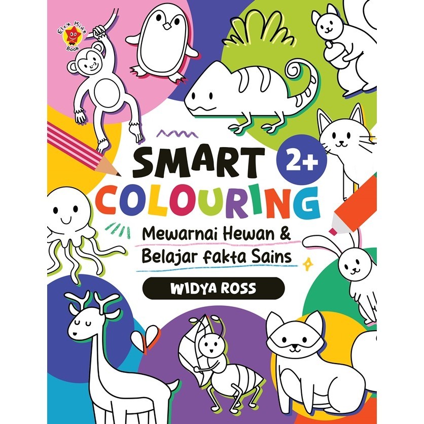 

Gramedia Lampung - SMART COLOURING 2+: HEWAN