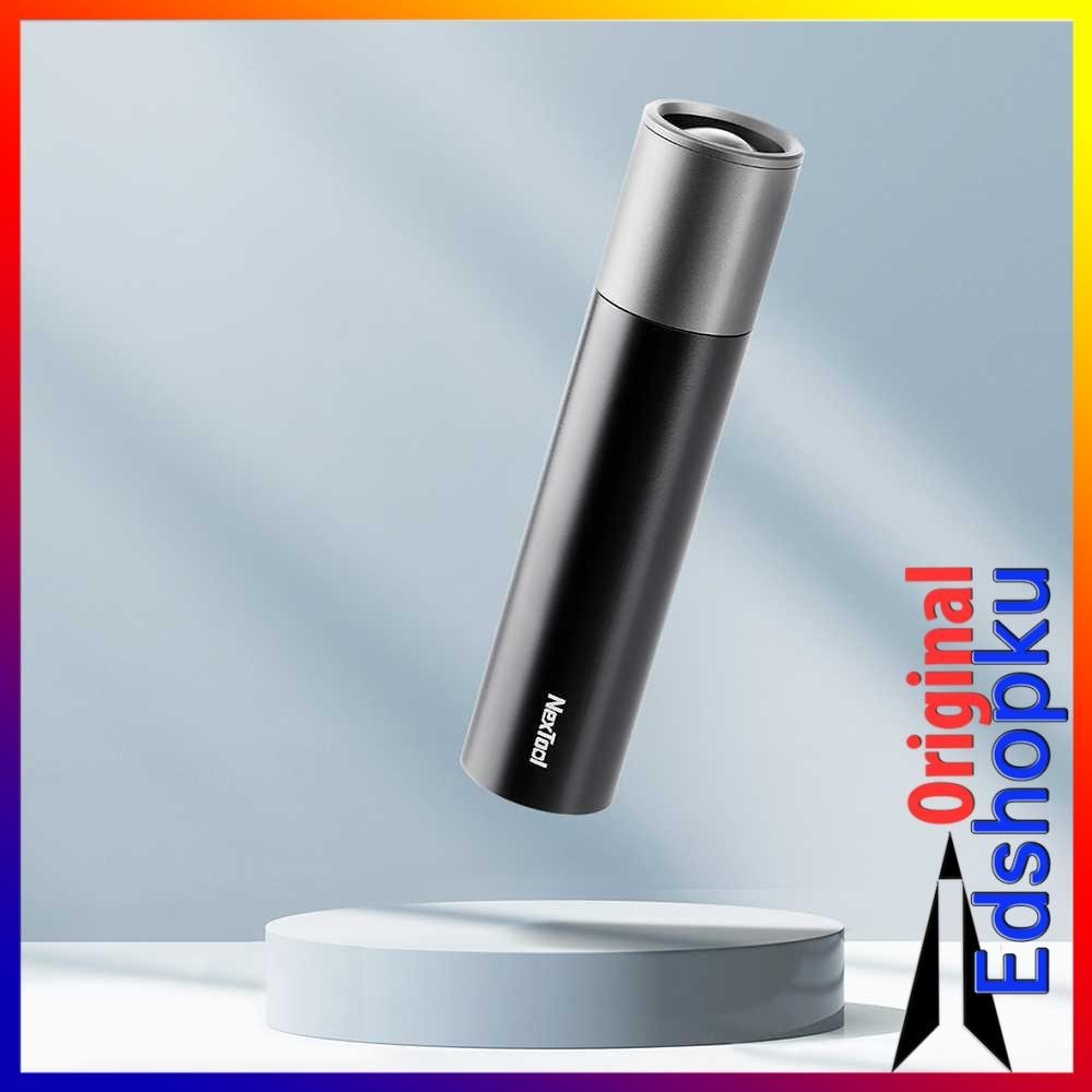 Senter Rumah LED Outdoor Zoom Flashlight charge