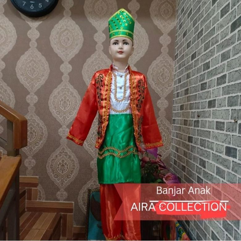 BJA BAJU ADAT BANJARMASIN TK & SD // BAJU ADAT ANAK BANJARMASIN
