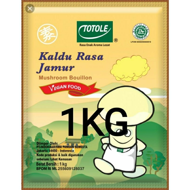 

Totole Kaldu Jamur 1Kg