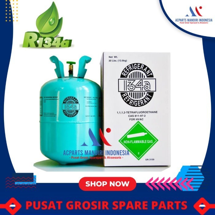 Freon Ac Mobil Dan Kulkas R134A Kiloan Isi 2 Kg Free Tabung Best