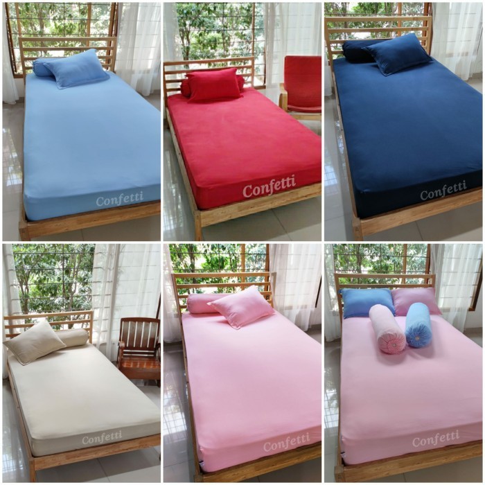 Sprei Kaos Confetti (Sprei Saja) Ready