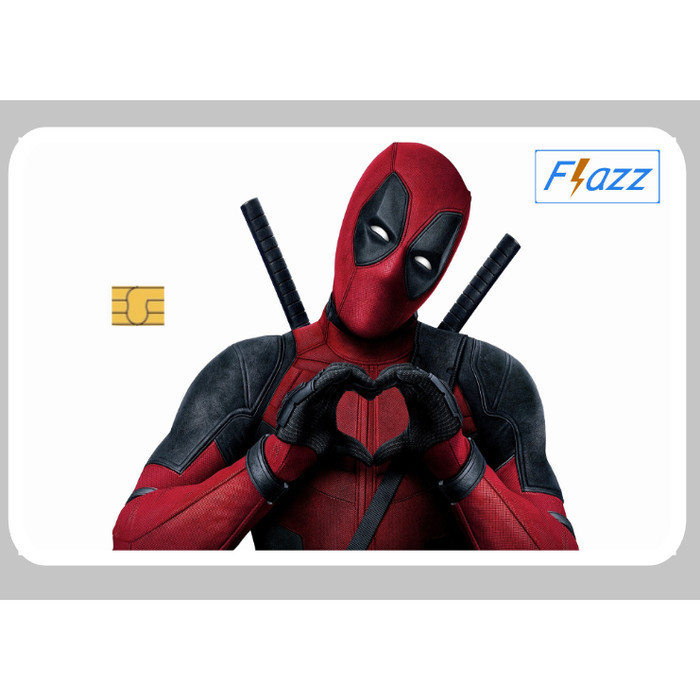 Kartu Flazz Deadpool Bca Saldo Rp.0