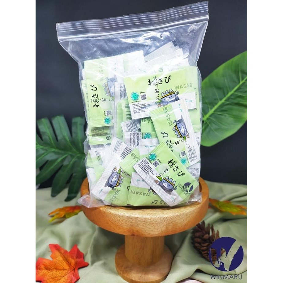 

Wasabi Paste Sachet Isi 100Pcs