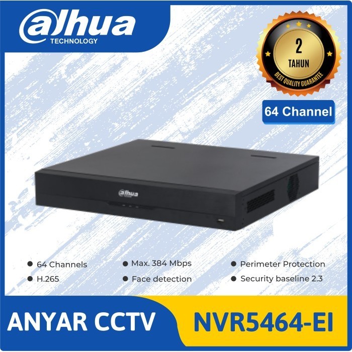 DAHUA NVR5464-4KS2 / NVR DAHUA 64 CHANNEL SERIES PRO - HIGH END