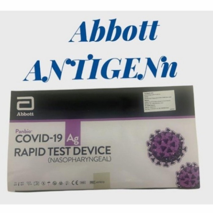 Abbott Bioquick Nasofaring Antigen // Abbott Naso Bukan Nasal Original