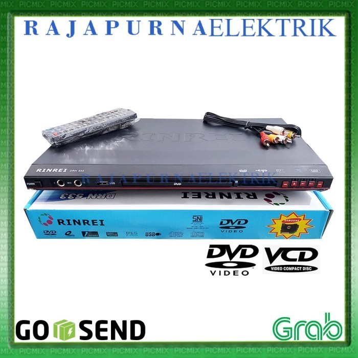 Dvd Player Rinrei Besi Drn-533 Optik