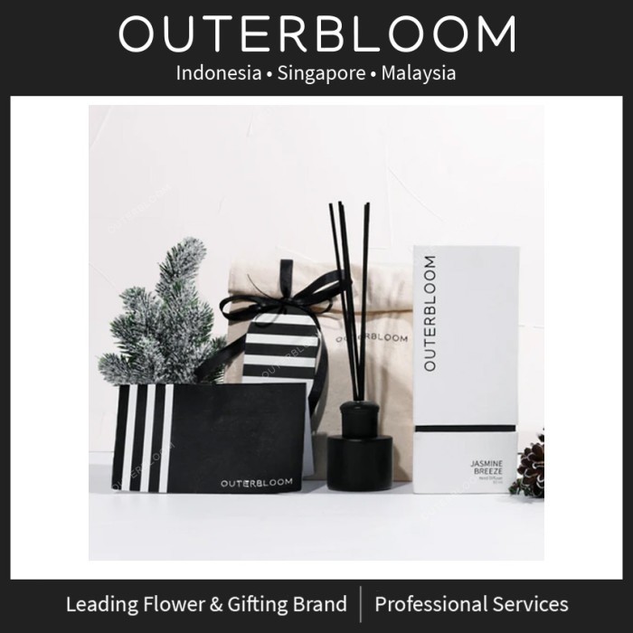 

Ready Hampers Natal - Parcel Natal - Outerbloom Gift Pouch Jasmine Breeze