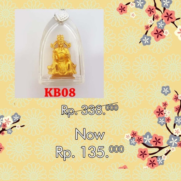 

Ready Kalung Buddhist Mini Rupang Dewa Rezeki (KB08)