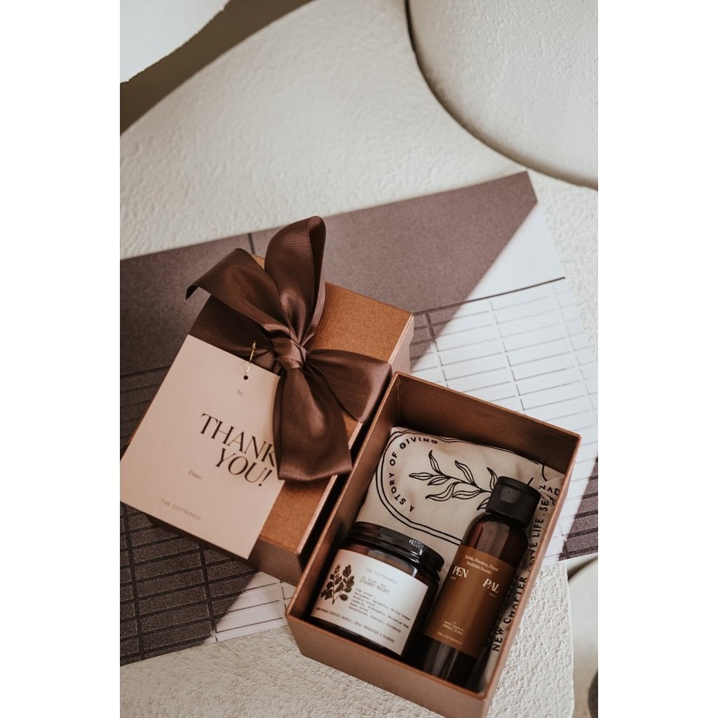 

Ready TROMSO- Thegifthings candle hampers/ birthday gift box / souvenir
