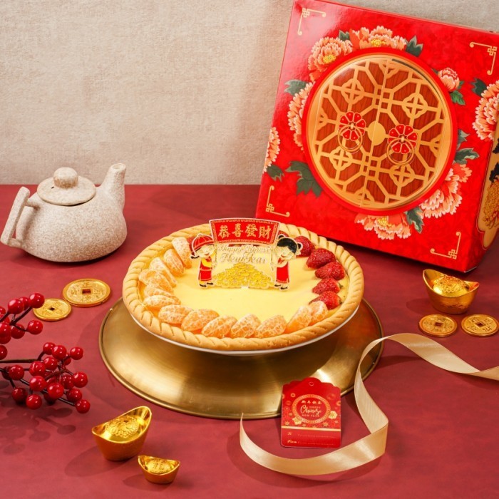 

Ready Tart susu buah Hampers Imlek gong xi fa cai