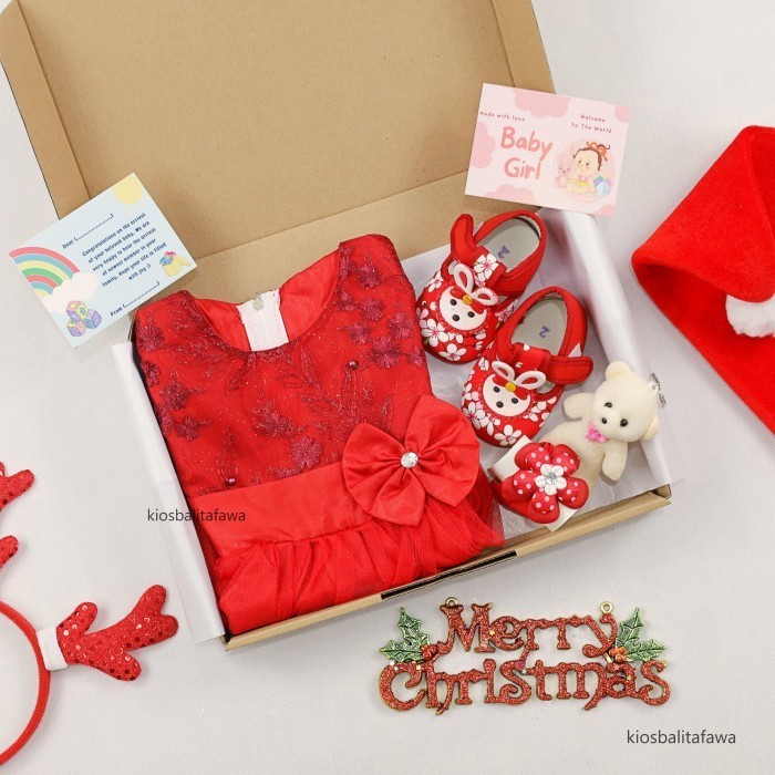 

Ready [FANCY] Hampers Baby Girl 0-12 Month / Kado Lahiran Baby Girl Hadiah