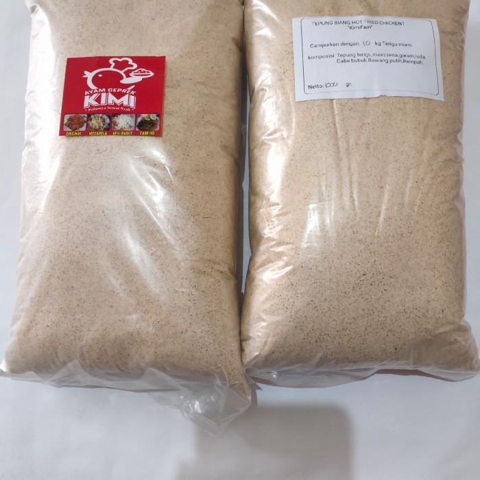 

Terlaris Tepung Biang Fried Chicken,Hot//Pedas.1Kg. Promo Terbaru