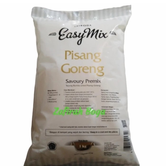 

Terlaris Tepung Easy Mix Pisang Goreng 10 Kg ( 10 Pcs ) Promo Terbaru
