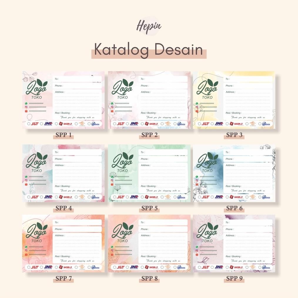 

Stiker Alamat Olshop Tema POWDER PASTEL - Stiker Resi Pengiriman Online Shop