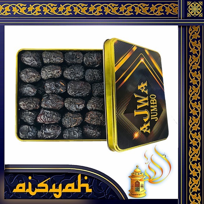 

Kurma - Kurma Ajwa Jumbo Premium 1Kg/Kurma Ajwa Aisyah Jumbo 1Kg