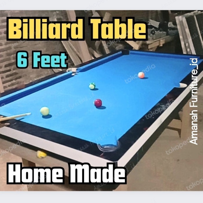 Meja Billiard 6 feet Home made