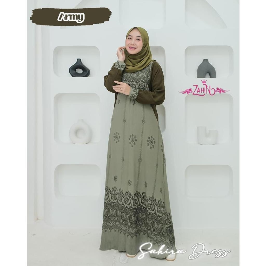 [ONLINE EXCLUSIVE] GAMIS DRESS CRINGKEL SAHIRA AURA ORI ZAHIN NAYUMI OOTD REMAJA KEKINIAN BERLABEL