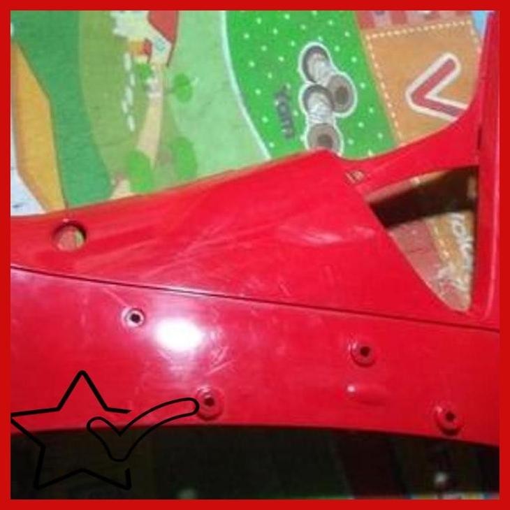 [BPMN] sayap dalam kiri Supra x 125 Lama lawas merah kode part 64450 KTM 850
