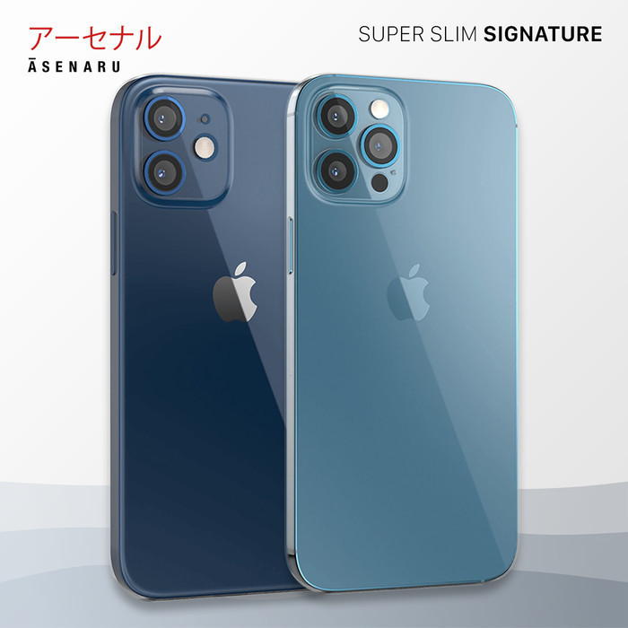 Asenaru iPhone 12/Mini/Pro/Max Clear Case Super Slim ClearFlex Casing