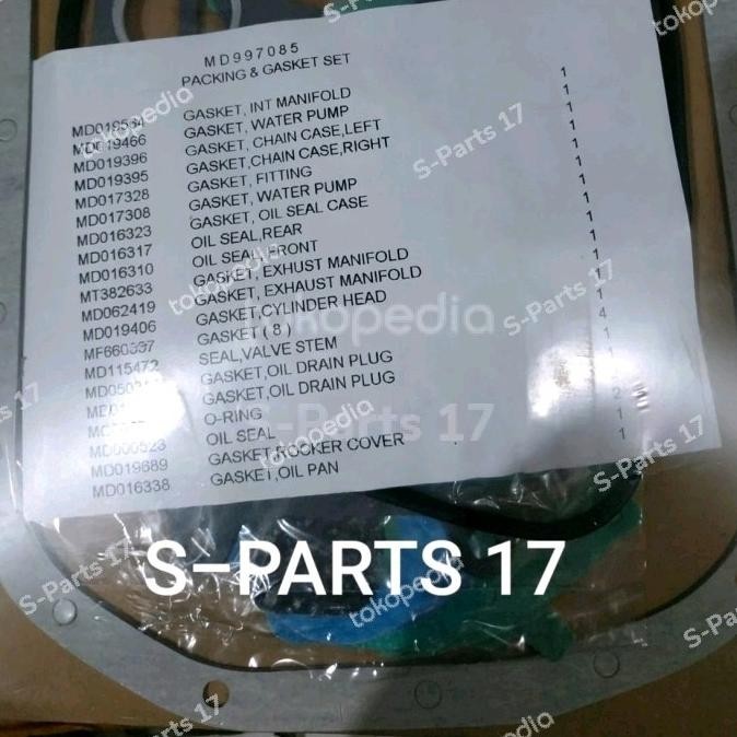 Gasket Paking Set Packing Full Set Fullset L100 Minicab L 100 Minicab
