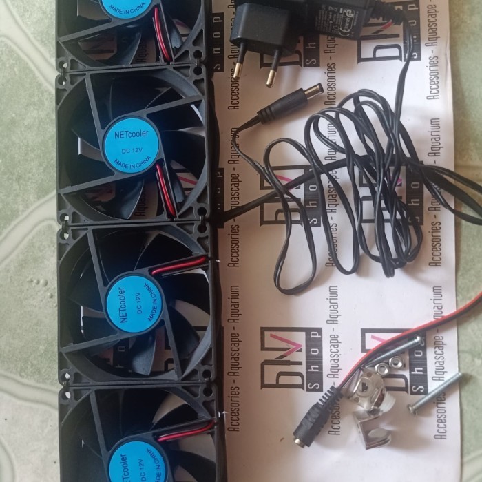 Terlaris Fan aquascape 4 kipas aquarium kipas air laut pendingin air