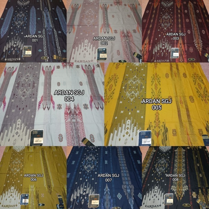SARUNG ARDAN SGJ GOLD By KETJUBUNG - SARUNG ARDAN SGJ SONGKET ORIGINAL