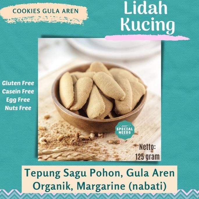 

New Kue Lidah Kucing Sagu - Gluten Free, Egg Free - Diet Special Needs Pengiriman Cepat