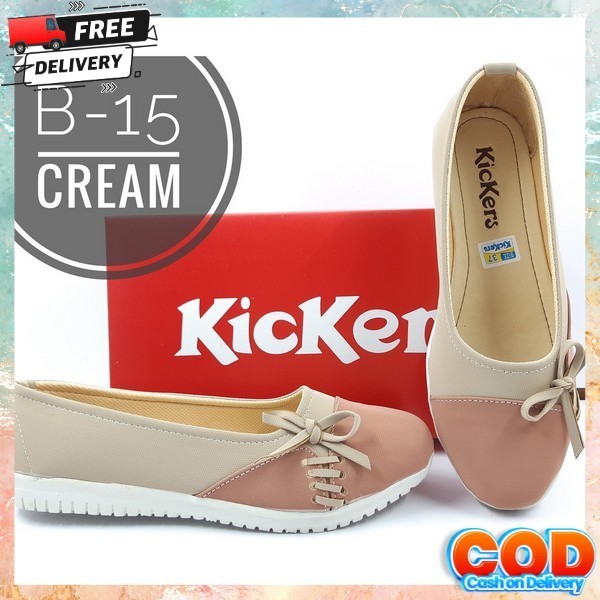 Flatahoes Formal Kekinian Flat Sos Flathshoes Pesta Kondangan Platshoes Slop Modern Flatshoes Empuk 