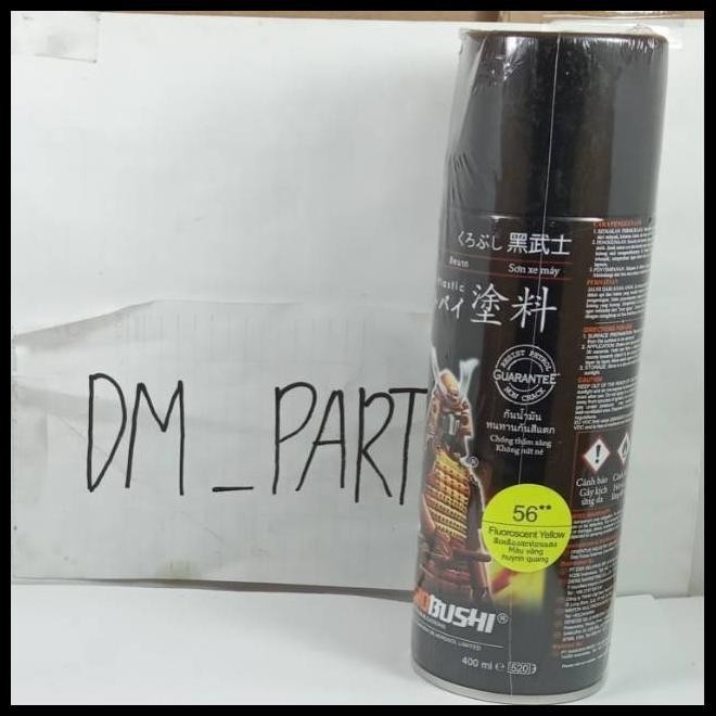 

BEST DEAL SAMURAI PAINT SAMURAIPAINT 56 FLUOROSCENT YELLOW KUNING STABILO