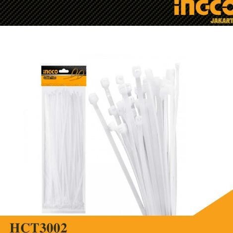 

Kabel Ties 30Cm Putih 100Pcs Cable Ties Ingco Tie Pengikat Kabel Dasi Kualitas Premium