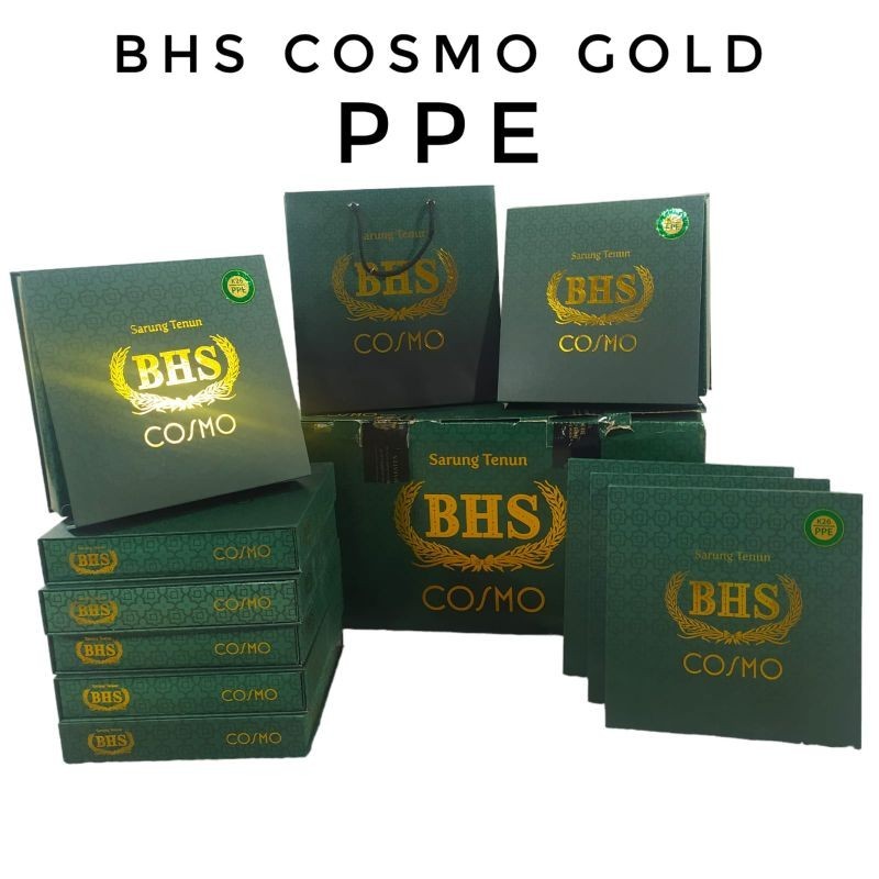 Sarung BHS Cosmo Gold PPE Ecer Grosir SN