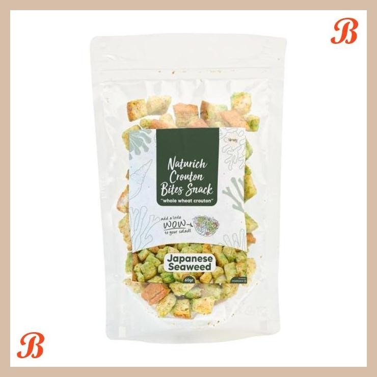 

| HOF | SIMPLY PREMIUM CROUTON BITES SNACK JAPANESE SEAWEED 60 GR
