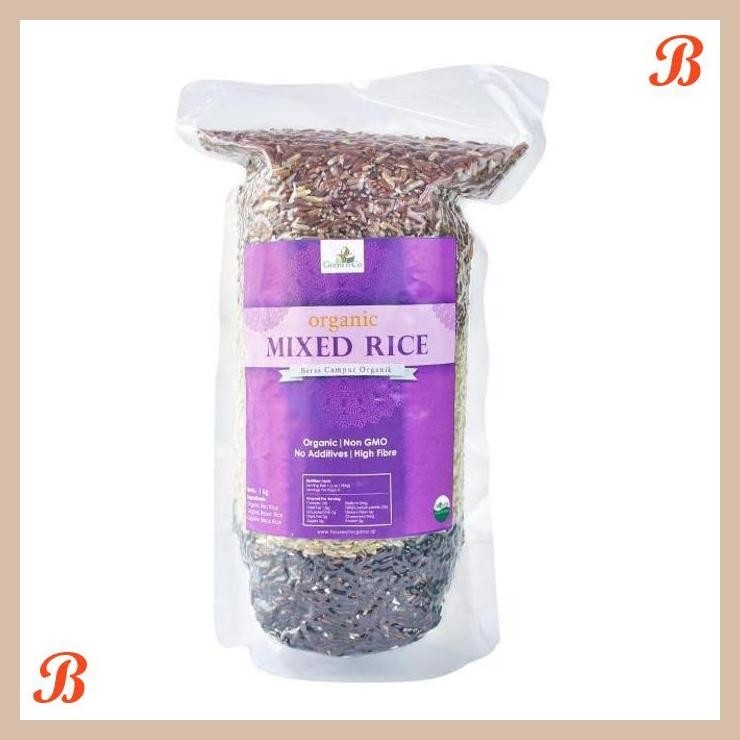

| HOF | GRAINS N CO ORGANIC MIXED RICE ( BERAS CAMPUR ORGANIK ) 1 KG