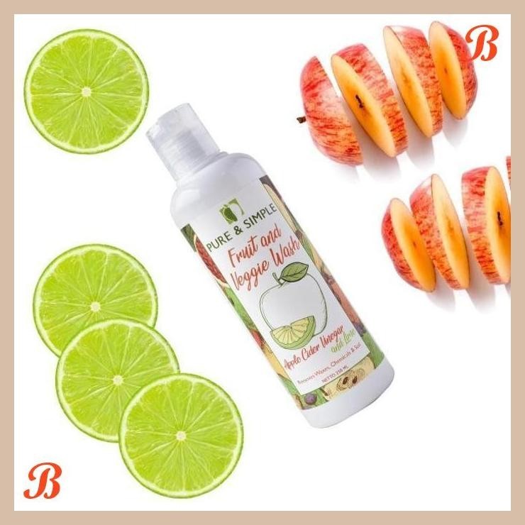 

| HOF | VERDURE FRUIT & VEGETABLE WASH WITH APPLE CIDER VINEGAR N LIME 250 ML
