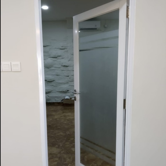 Terlaris Pintu Aluminium kaca uk. 90x210