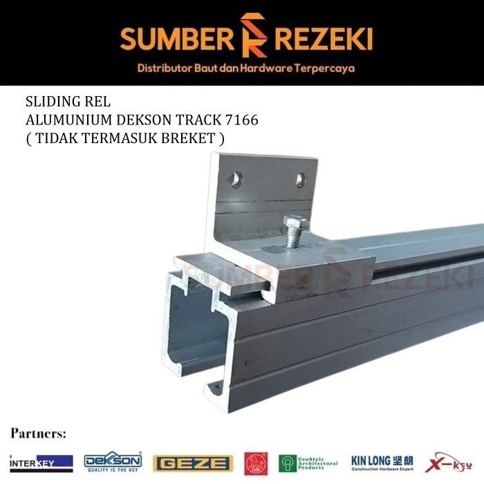 Terlaris SLIDING REL PINTU LIPAT ALUMUNIUM DEKSON