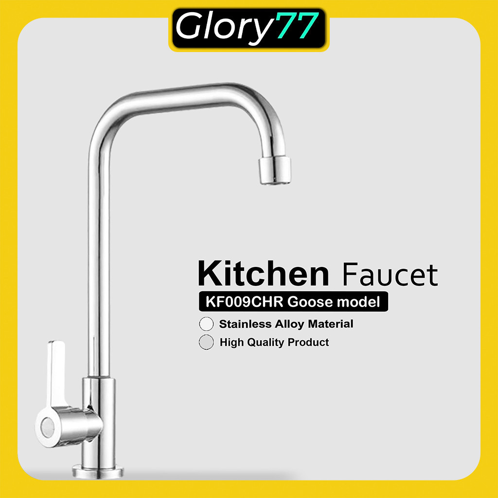Sink Kitchen Faucet Kran Angsa Dapur Kotak GR259