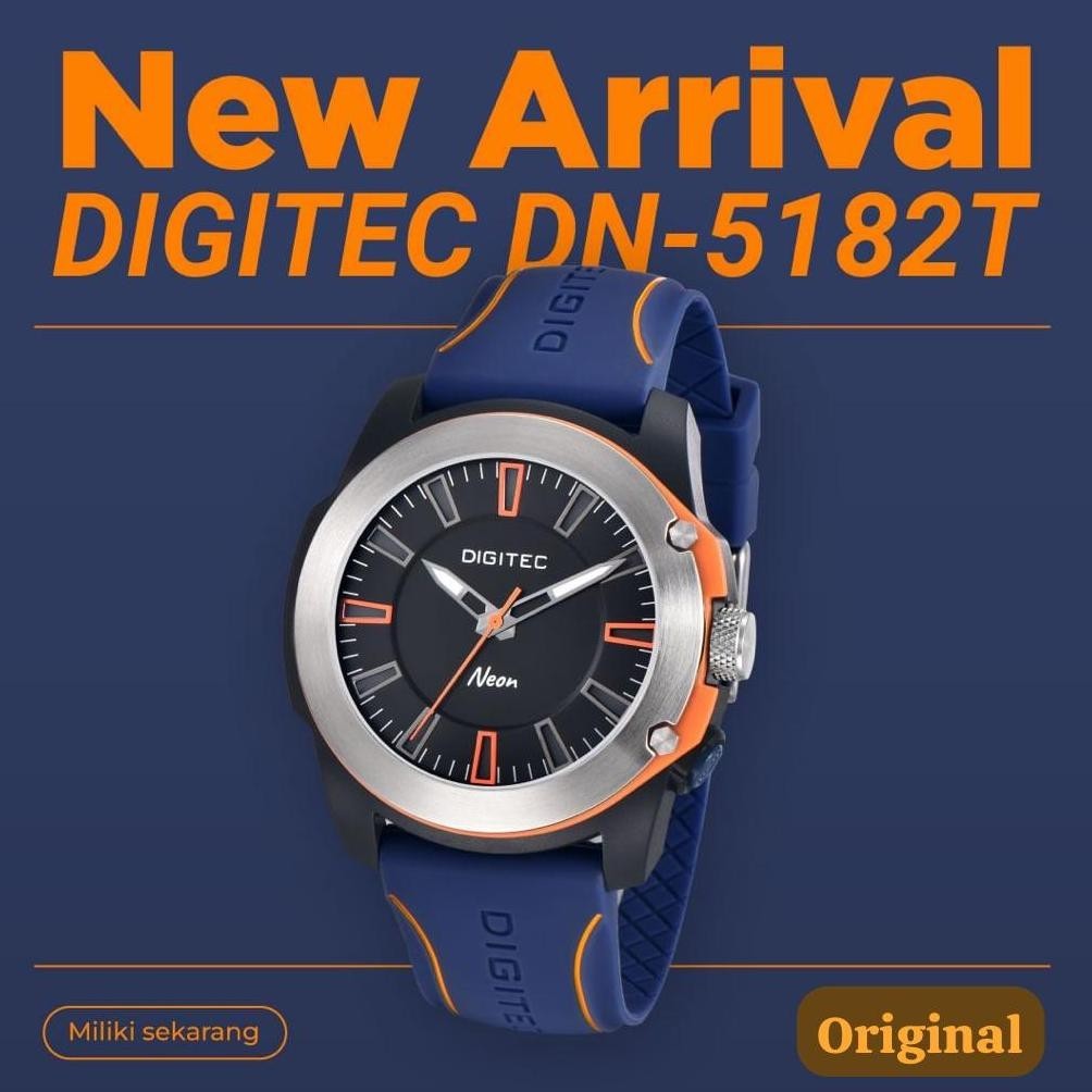 READY Jam Tangan Pria Digitec DN-5182T Neon Original / Jam Pria Digitec Neon Fullset 324535