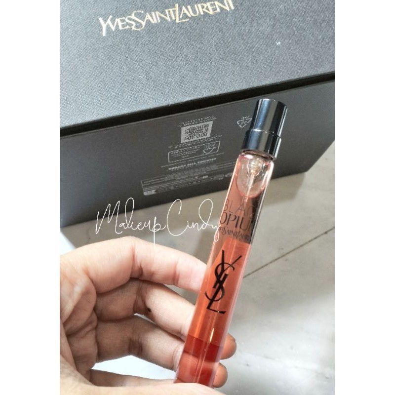 ✿⁠ 𝓜𝓪𝓴𝓮𝓾𝓹𝓒𝓲𝓷𝓭𝔂 BLACK OPIUM EAU DE PARFUM 10 Ml ( no Box )