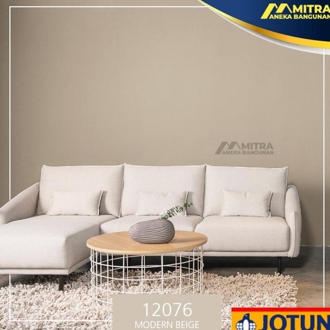 Cat Tembok Jotun Interior Eksterior Modern Beige 12076 / Beige Mocha Kualitas Premium