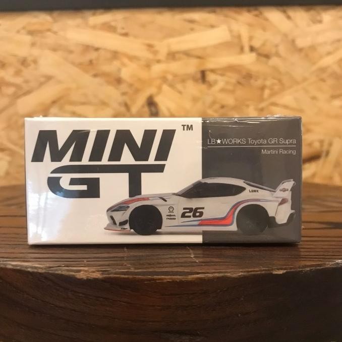 MINI GT mini gt 296 TOYOTA GR SUPRA MARTINI RACING