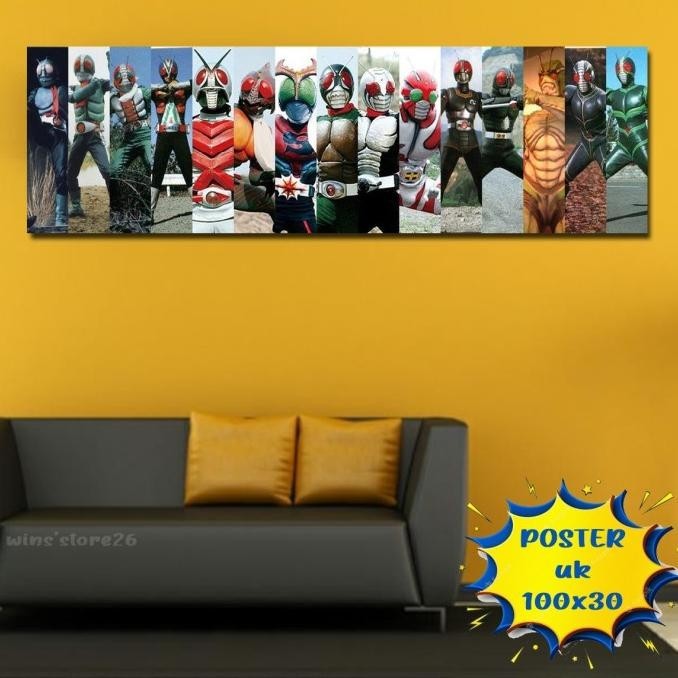 

POSTER Kamen Rider uk 32x100cm FREE LAMINATING DOFF