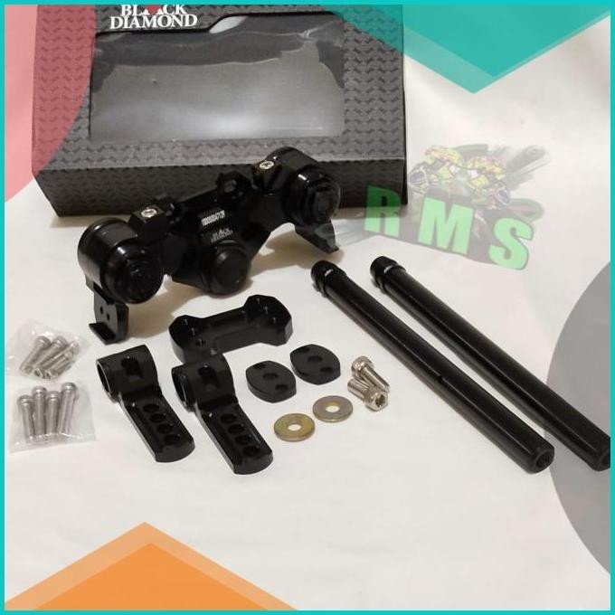 Stang Jepit Stang Honda Adv 150 / Adv 160 BLACK DIAMOND Stang Adv set