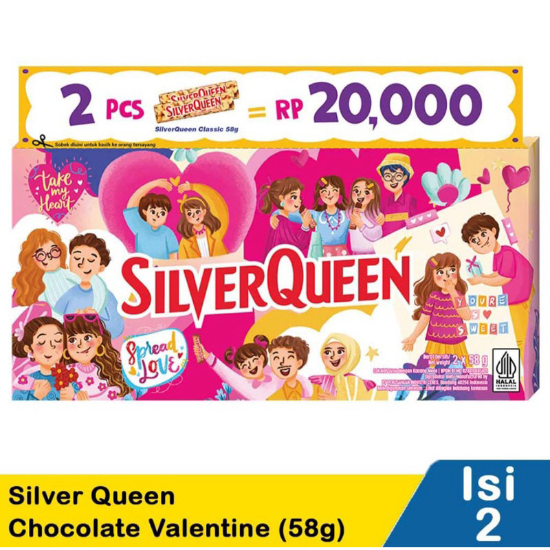 

Z3Z SILVERQUEEN CHOCOLATE VALENTINE MT3