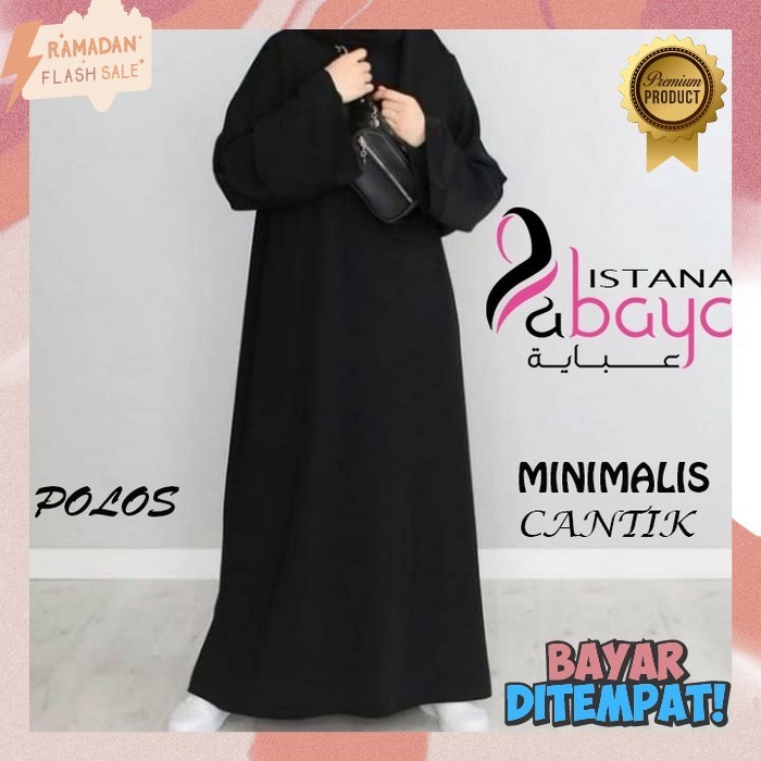Baju Muslim Wanita Terbaru 2024 Games Dewasa Perempuan Longdress Maxidress Plus Kerudung Lengan Panj